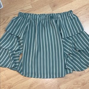 Off the shoulder shirt